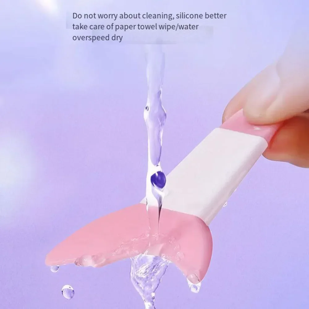 Modello riutilizzabile per eyeliner in silicone Stencil per trucco occhi Aiuto per contorno occhi e guida per ciglia - Pratico strumento cosmetico per una precisione