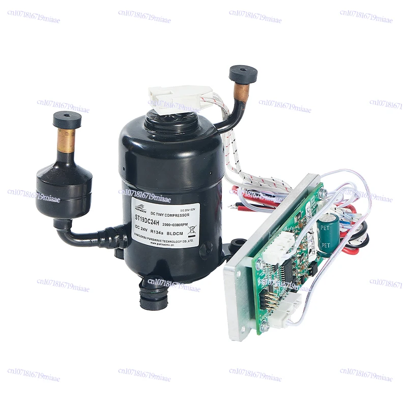 

Compressor 12V24V48V MAX 450W capacity R134a for portable refrigerator mini air conditioner Compressor