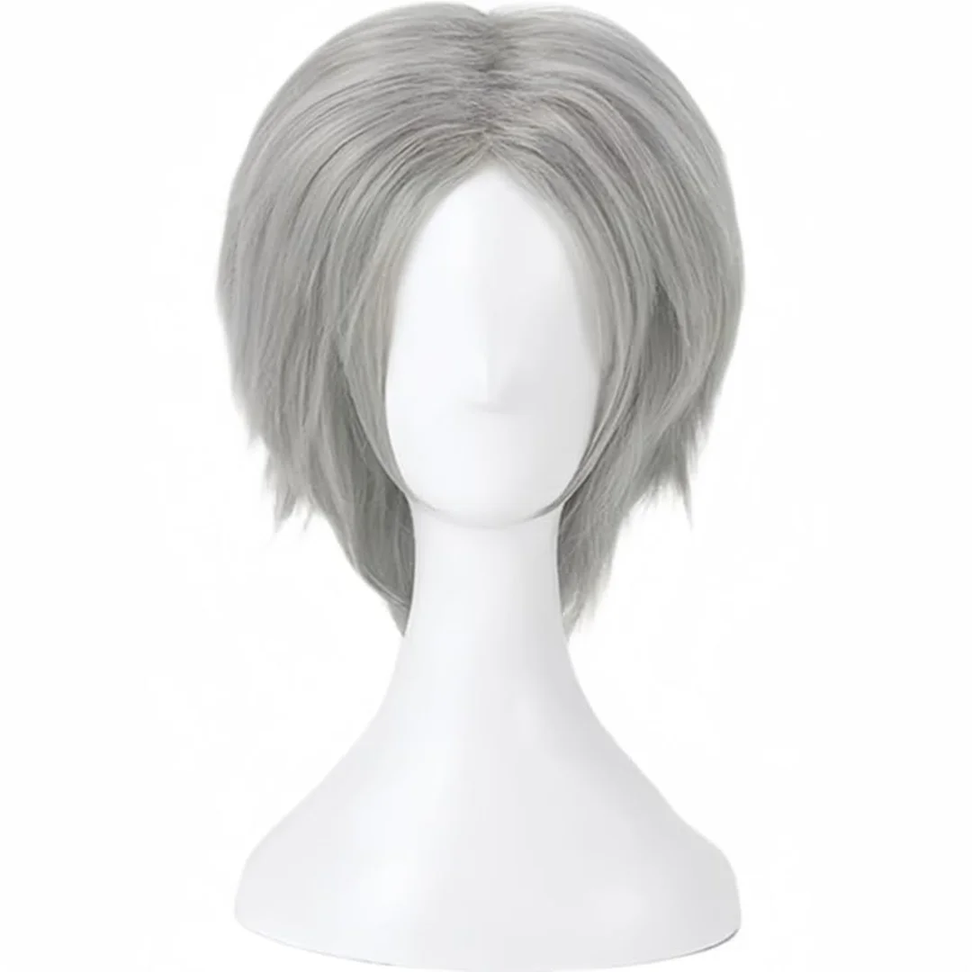 

cosplay Devilmaycry 5 wig Halloween Anime Party Grey Short Wig