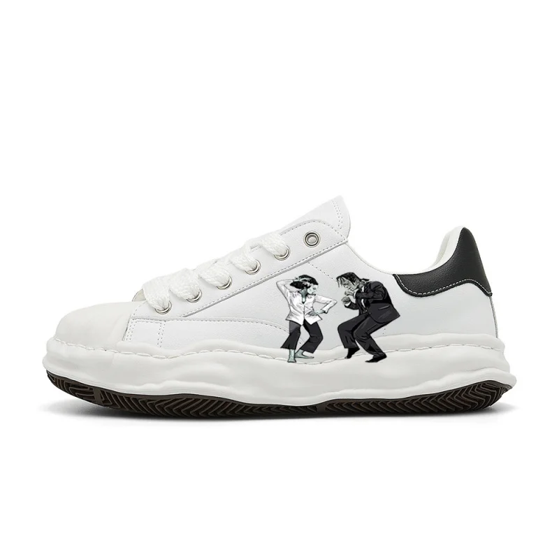 

Кроссовки Pulp Frankenstein в ретро-стиле для уличной моды: стильные, удобные, универсальные, подходят для улицы.