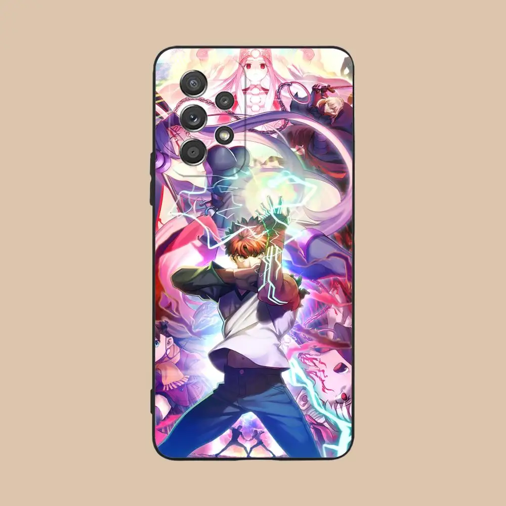 مصير البقاء ليلة Shirou Emiya قضية الهاتف لسامسونج غالاكسي A56 55 54 53 52 51 36 35 34 23 16 15 5 جرام غطاء ملون فاخر جميل #6