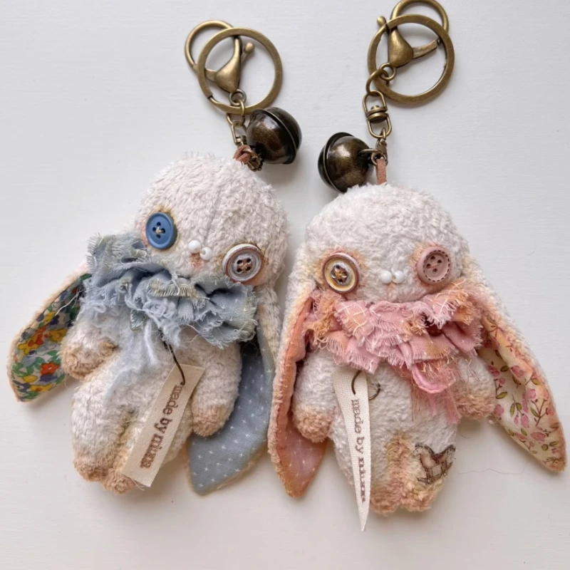 سلسلة جديدة مفقودة ألعاب من القطيفة عيد الميلاد أرنب المفاتيح معلقة الديكور هدايا لأفضل الأصدقاء لينة محشوة الحيوان تحصيل #4