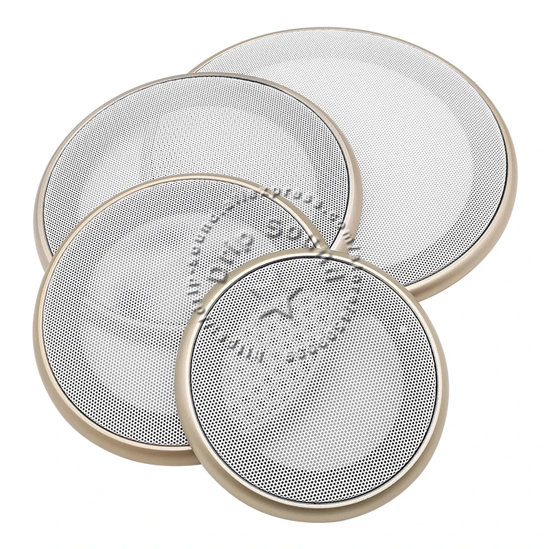 For 4"/5"/6.5"/8" Inch Speaker Conversion Net Cover High-grade Home Audio Decorative Circle Metal Mesh Grille Protection #19F - Image 3