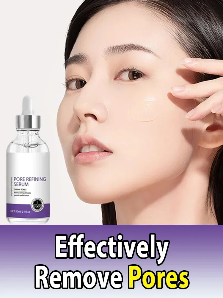 Facial Pore Shrinking Serum Moisturizing Oil Brightens Long-lasting Calming For Sensitive Skin Care