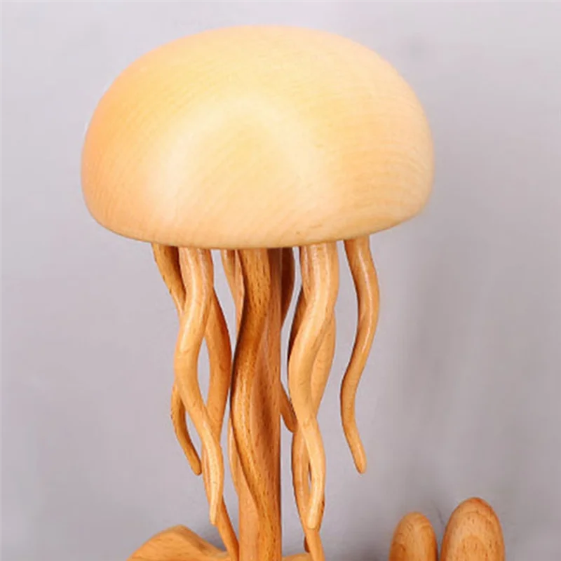 

AS98-Wood Mechanical Music Box For Valentine's Day Gift Christmas For Teen Girls Enchanting Ocean Symphony Wooden Music Box