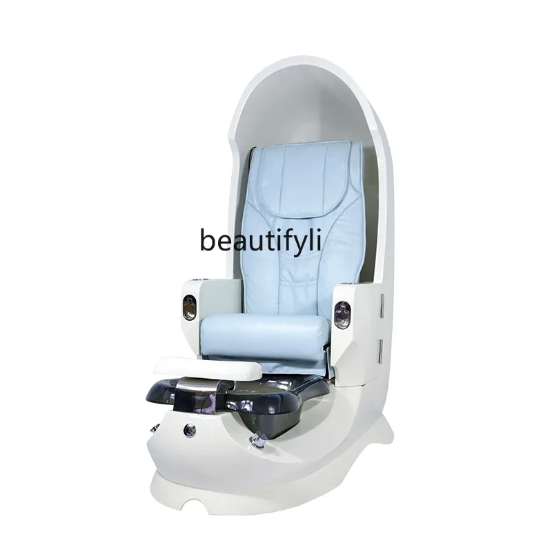 Modern Simple Electric Pedicure Foot Bath Special-Shaped Couch Foot Massage Spa Foot Massage Nail Chair