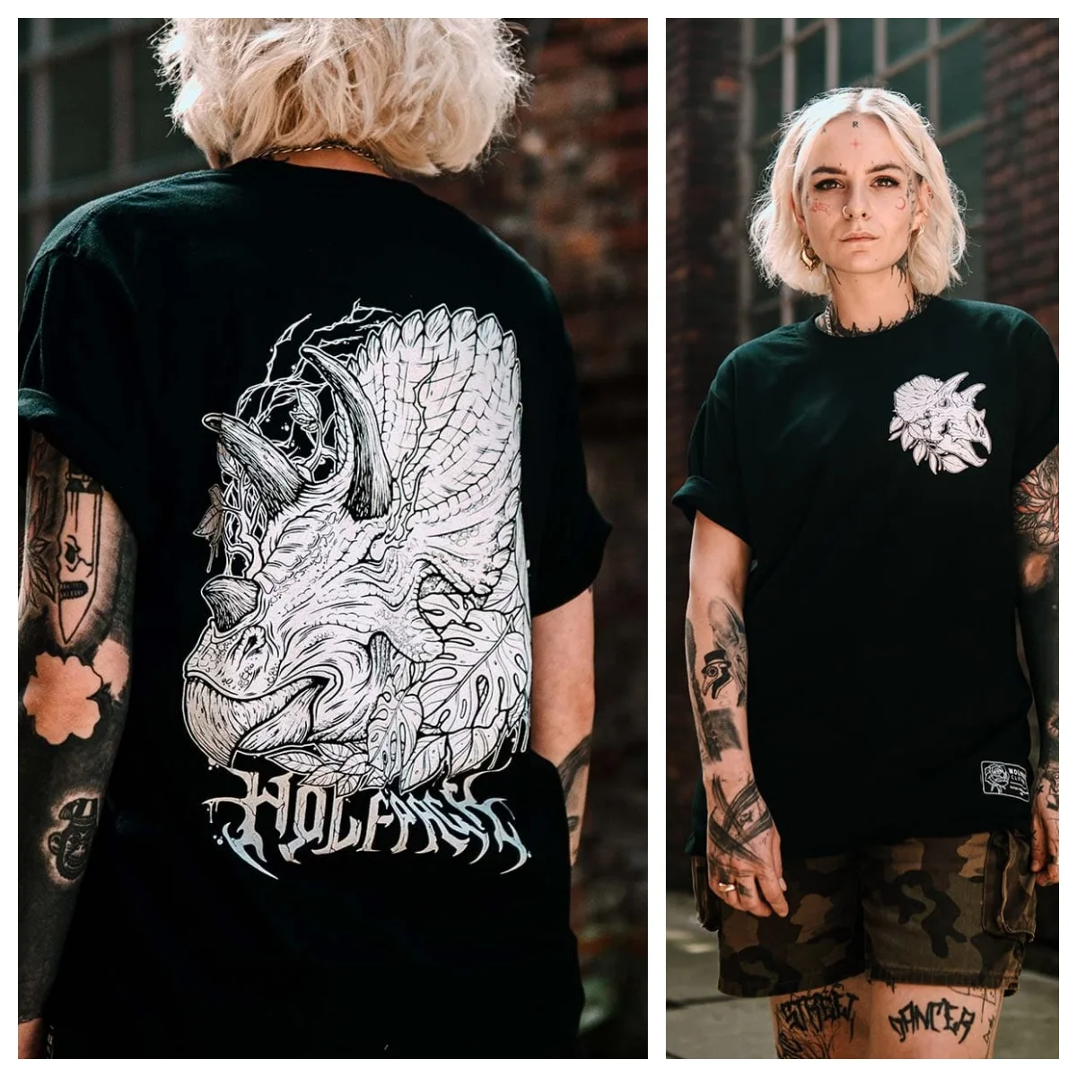 TOXIC FAITH Retro Tattoo Art Style Summer Casual T-Shirt Men's and Women's Luxury Brand Top 2026 New