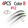 4pcs Color B Size 12