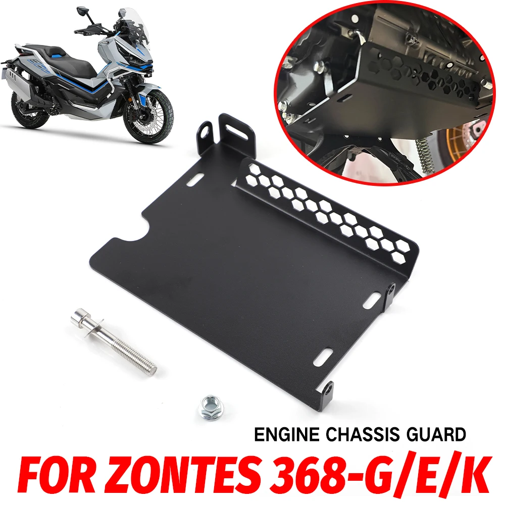PER ZONTES 368G 368E 368K 368 GEF Motore Del Motociclo Protezione Inferiore Telaio Coperchio di Protezione Retrofit Guida Inferiore copertura