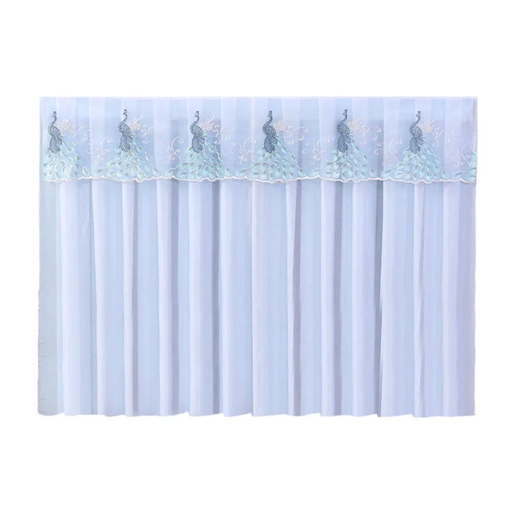 Anti Smoke Curtain Fabric Dust Cover Home Upgrade 80*70cm Adaptable Sizes Chic Appearance Easy Installation For Home Decoration