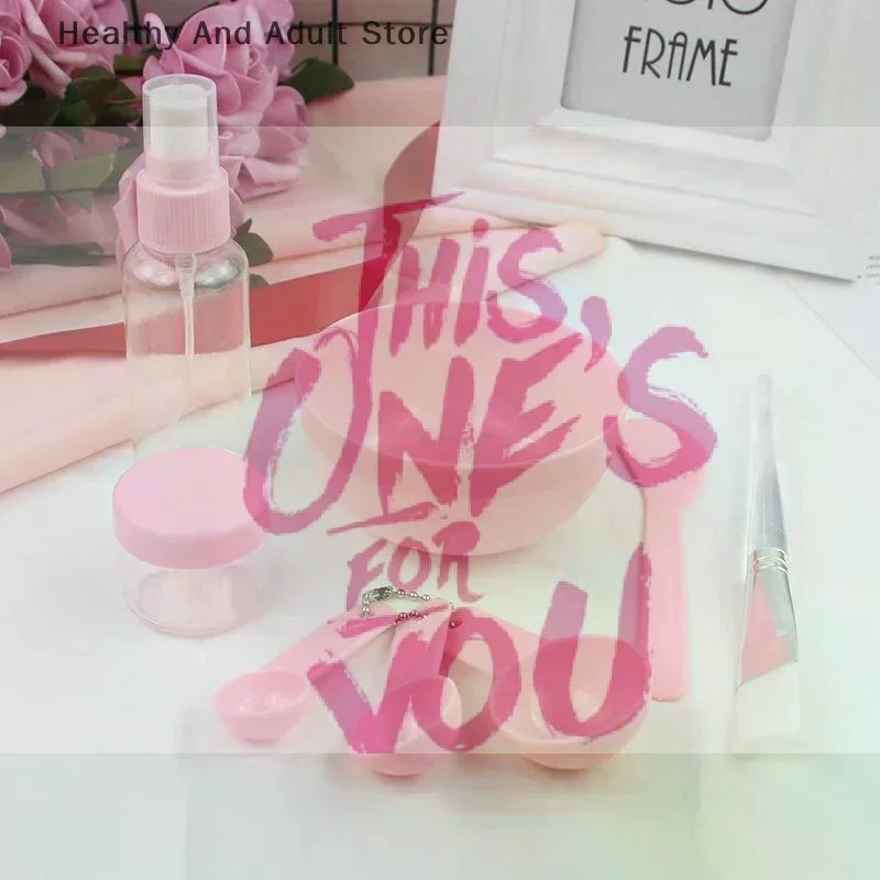 8 stks/set Gezichtsborstel Masker Kom Lepel Set Masker Borstel Bar DIY Beauty Tools Menggereedschap Huidverzorging Make-up Benodigdheden Vrouw Huidverzorging