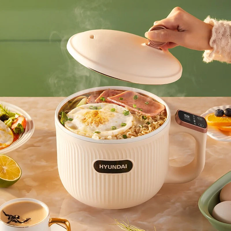 

Multifunctional Electric Cooker 1.2L Portable Dormitory Rice Cooker 500W Electric Hot Pot Household Kitchen Appliances