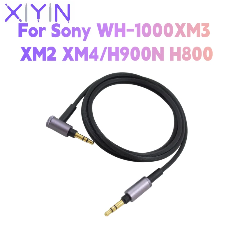 3.5mm Jack Headphone Cable with Mic & Remote Control for Sony WH1000XM2 WH1000XM3 / XM4 WH1000XM5 WH-H900N MDR 1A/1000x Headsets