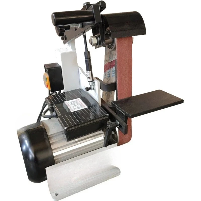 Electric Grinding Small Polishing Machine Household Grinding Machine Flat Grinding and Polishing Industrial Grade Vertical Belt