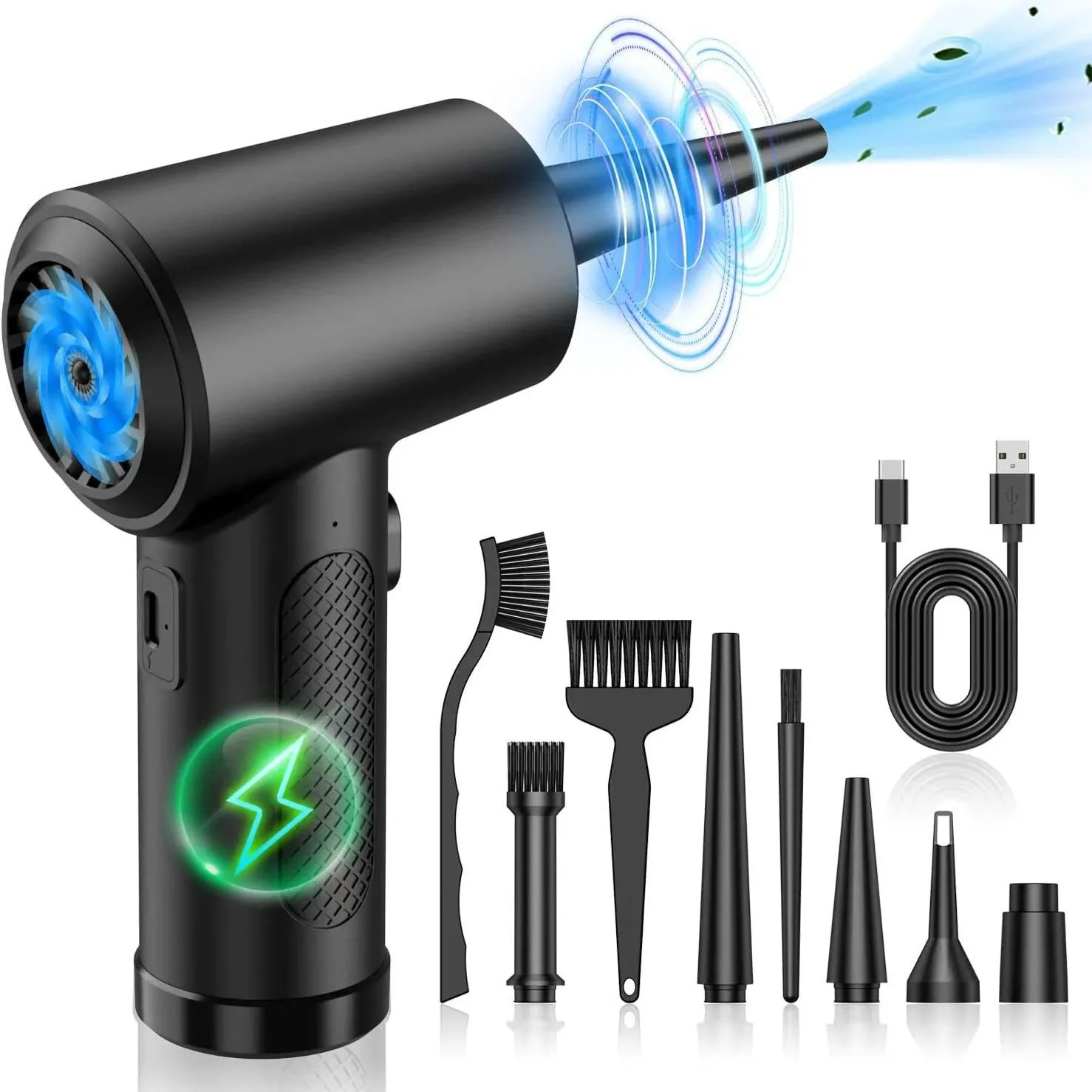 

Suitable forCross-border violence Turbo fan Portable dust blower Multifunctional car vacuum cleaner Wireless electric violence f