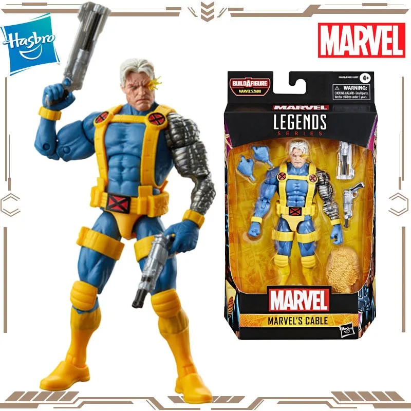 

Hasbro Original Marvel Legends X-Men Anime Figure Cable Action Figure Toys for Boys Girls Gift Collectible Model Ornaments
