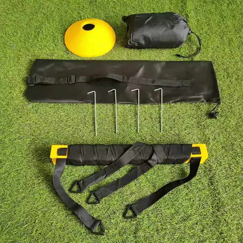 معدات تدريب سرعة الرشاقة المسطحة السريعة لتدريب السلم في كرة القدم #4