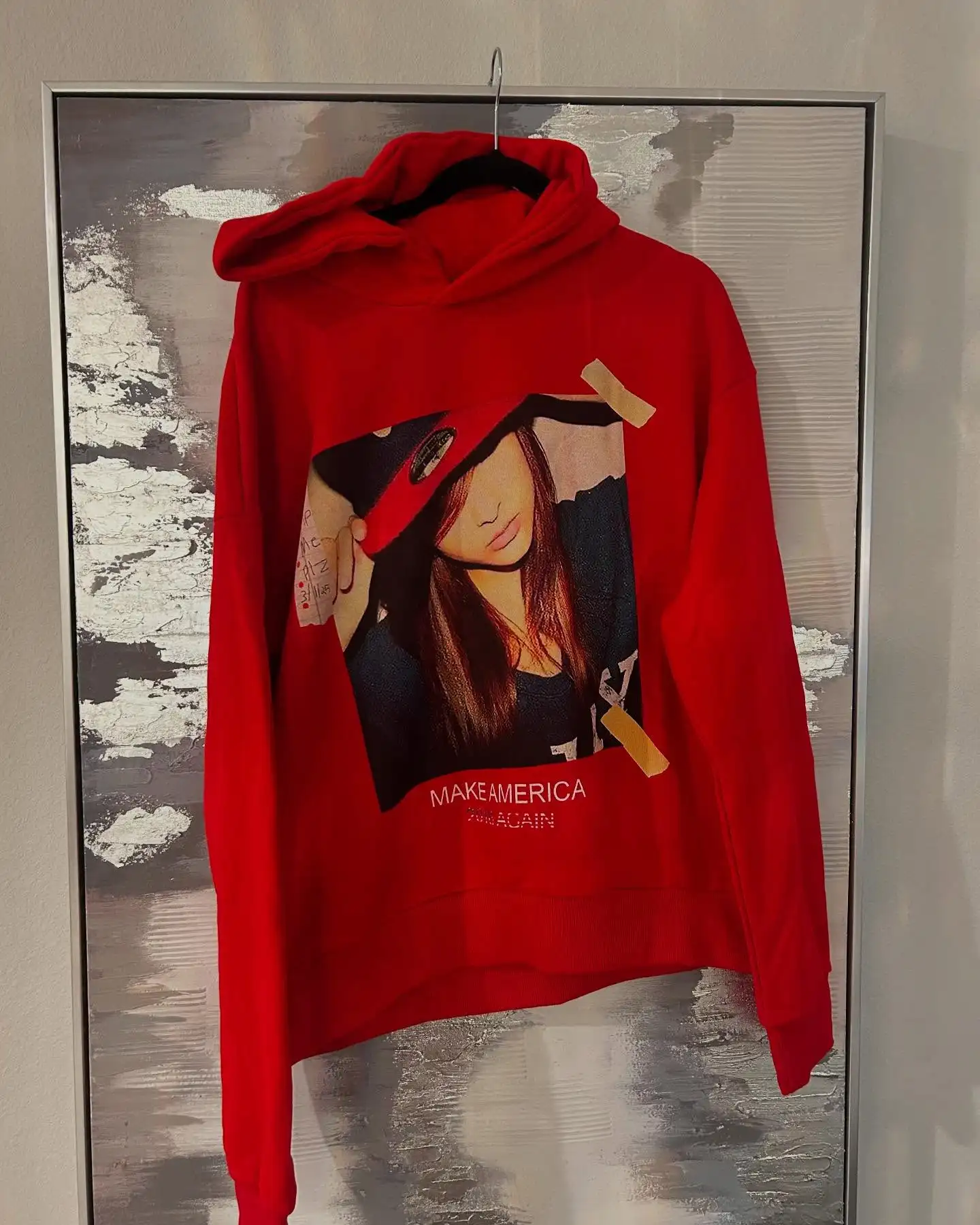 

Harajuku Drolandmiller Red Hoodies Women Streetwear Tops Grunge Sweatshirt Gothic Oversized Hoodie Goth New Y2k Clothes