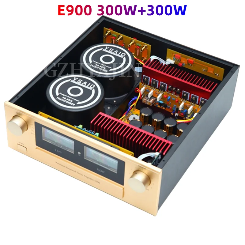 

E900 Fever Amplifier High-fidelity High-power Combined Home HiFi FET Balanced Power: 300W+300W