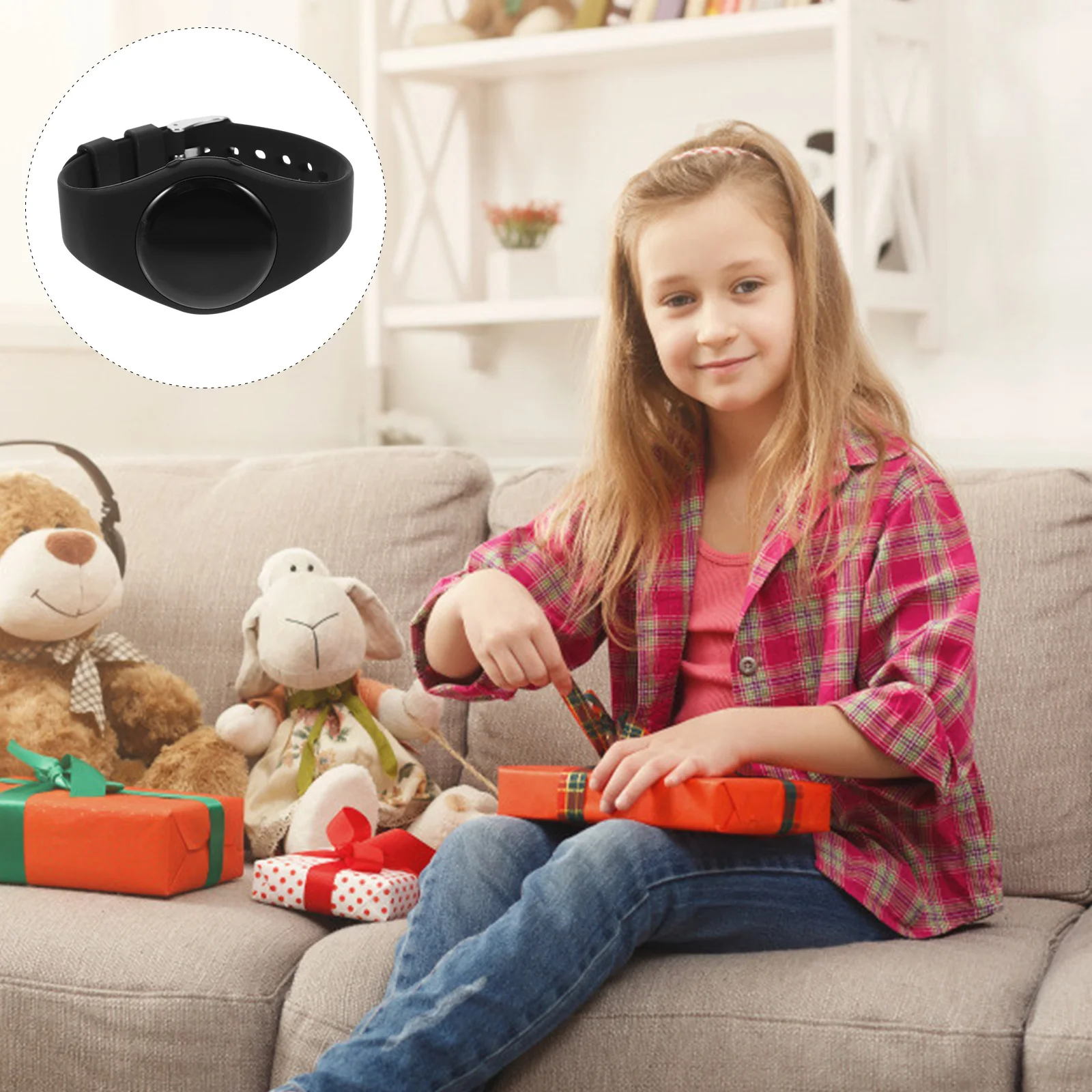 1 قطعة ساعة رياضية مقاومة للماء سيليكون سوار رياضي ذكي مراقبة الصحة متعددة وضع عداد الخطوات مريح