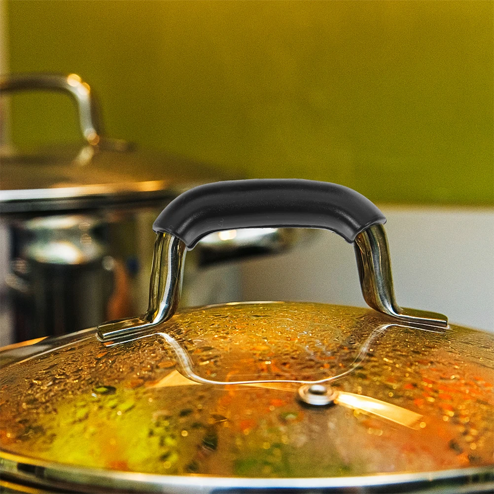 

12 Pcs Heat Resistant Silicone Pot H Covers Anti Scalding Cooker Holders for Kitchen Frying Pan Wok Non Slip Smooth