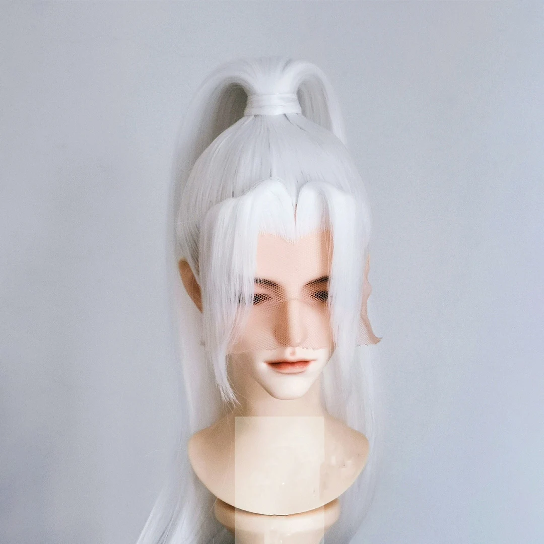 1/3 Scale BJD Ancient Costume Wig Hanfu Long Hair Retro Samurai Wigs For BJD/SD SD13 Girl SD17 SSDF ID75 Doll Accessories C2305