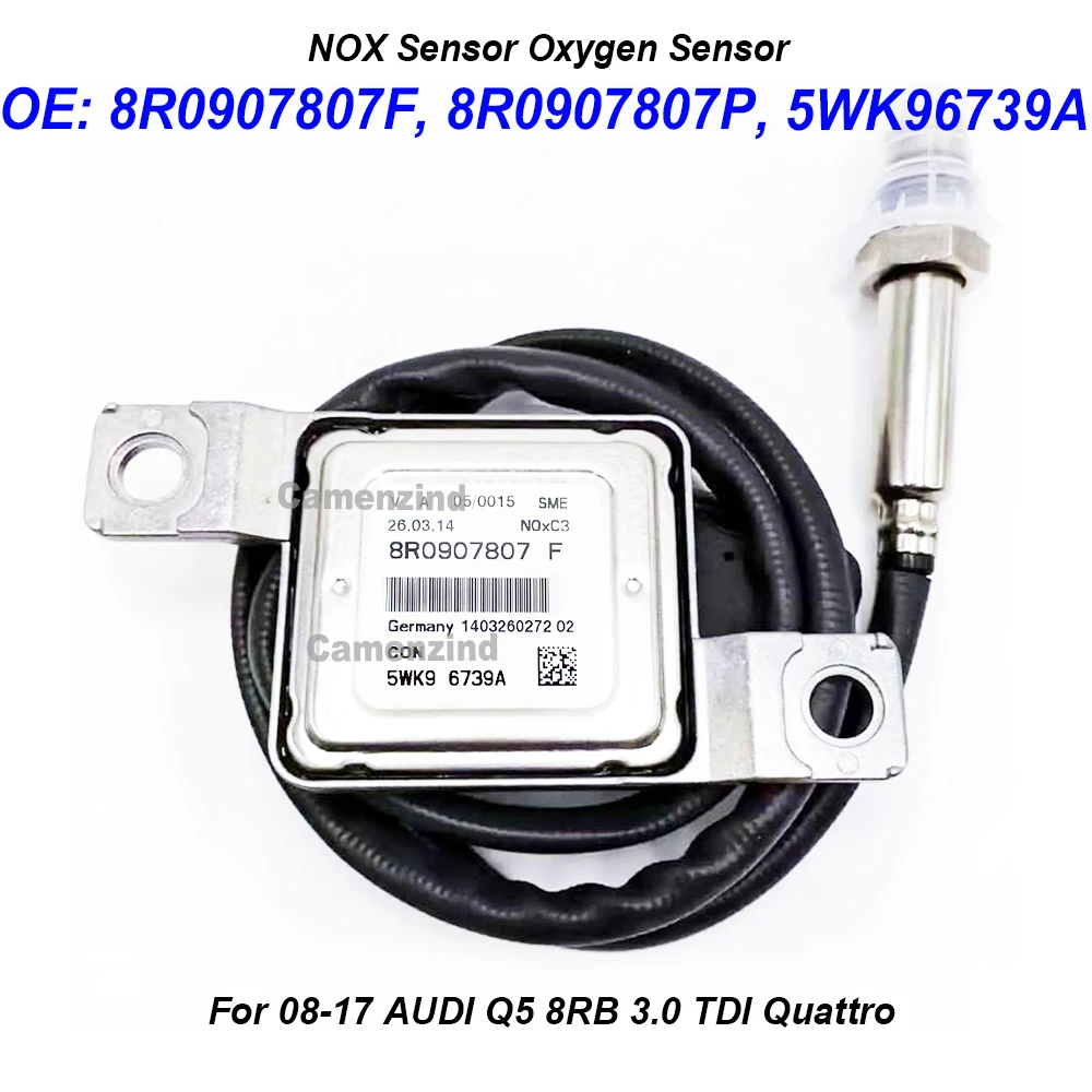 

8R0907807F 8R0907807P 5WK96739A Датчик азота и кислорода Nox Sensor Высокое качество для Audi Q5 8R для VW Touareg 7P 3.0L TDI
