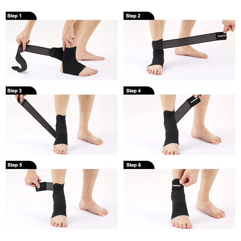 Kawasaki Adjustable Compression Ankle Protector For Sprain Ankle K1E00-A3610