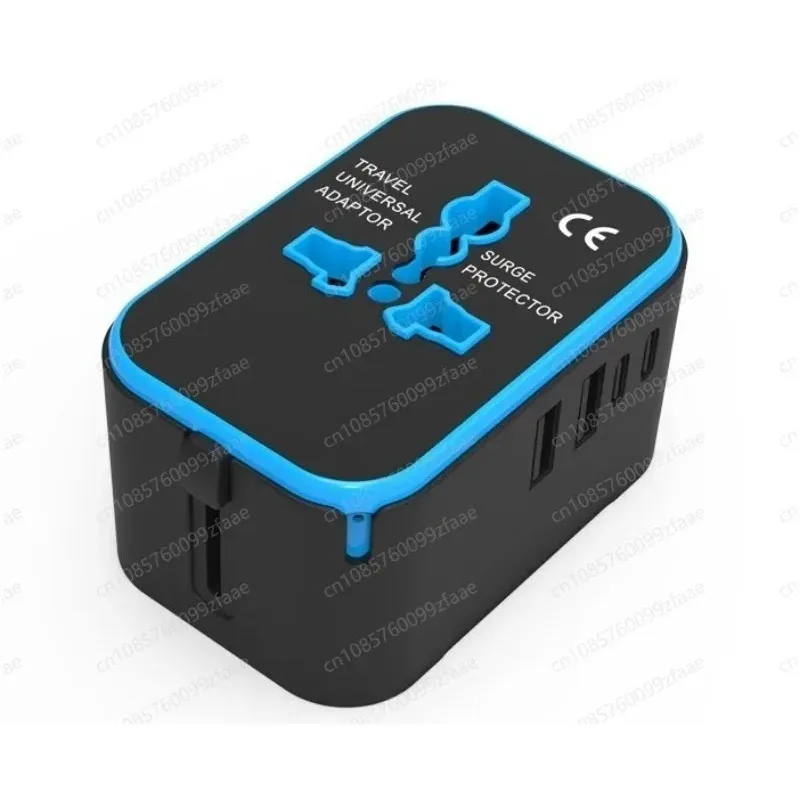 

Universal Travel Adapter International Multi Country Plug Converter With Surge Protection For Travel Charging