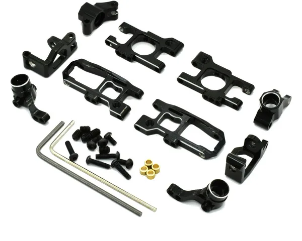 Kit de suspensión Hop-up de aluminio HR para Kyosho, MB-010, mini-z, Buggy todoterreno