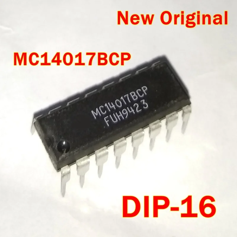 1 قطعة إلى 100 قطعة Mc14017Bcp Dip-16 عداد العقد الأصلي الجديد #1