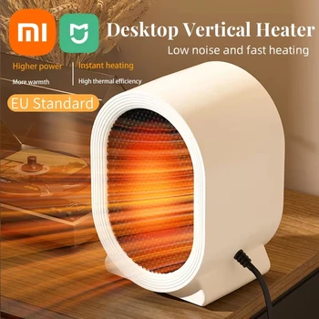 Xiaomi aquecedor de mesa aquecedor vertical casa quarto pequeno aquecedor elétrico dormitório aquecedor calor rápido adequado para escritório em casa