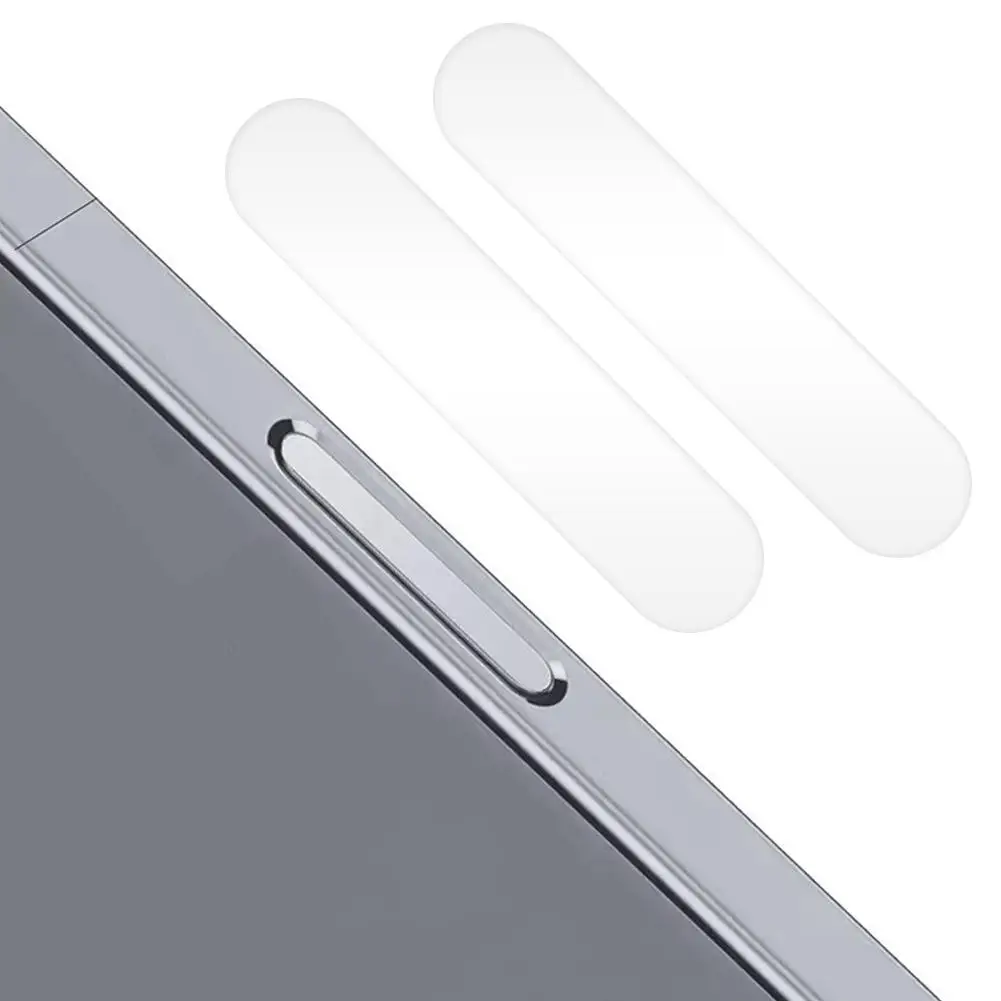 1/2 шт. прозрачная боковая пленка из закаленного стекла для IPhone 16 Pro Max, кнопка управления камерой, защитная пленка для экрана, устойчивая к царапинам