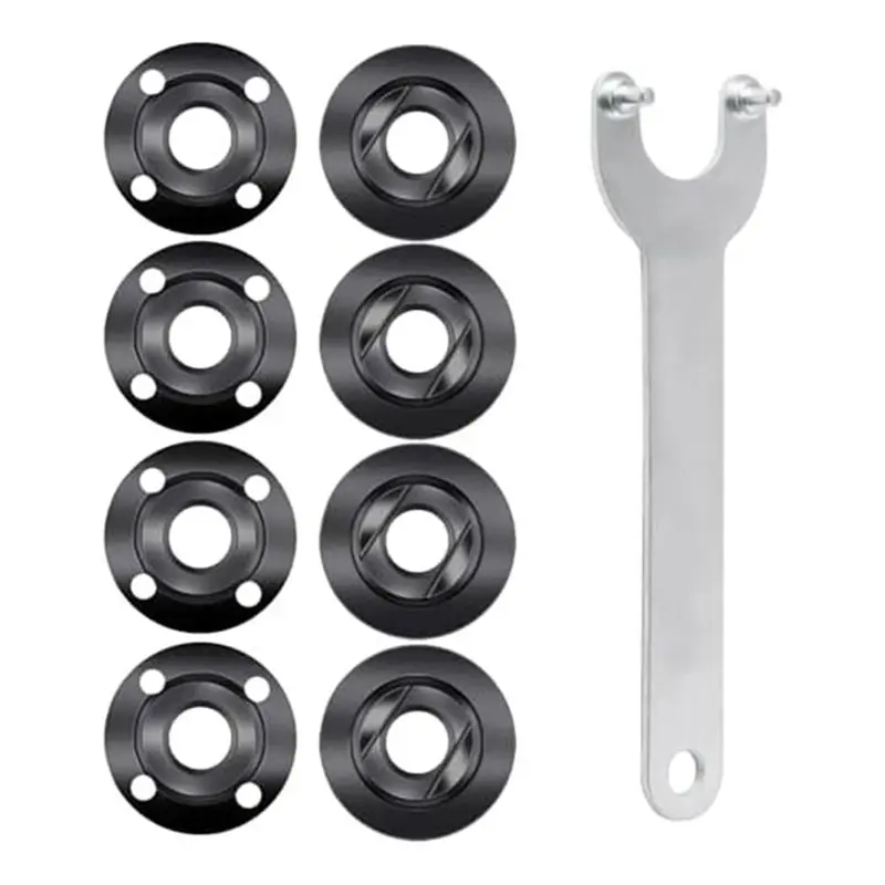 

AB11-Angle Grinder Nut, 5/8-11 Grinder Flange Angle Metal Locking Nut Durable Easy Install