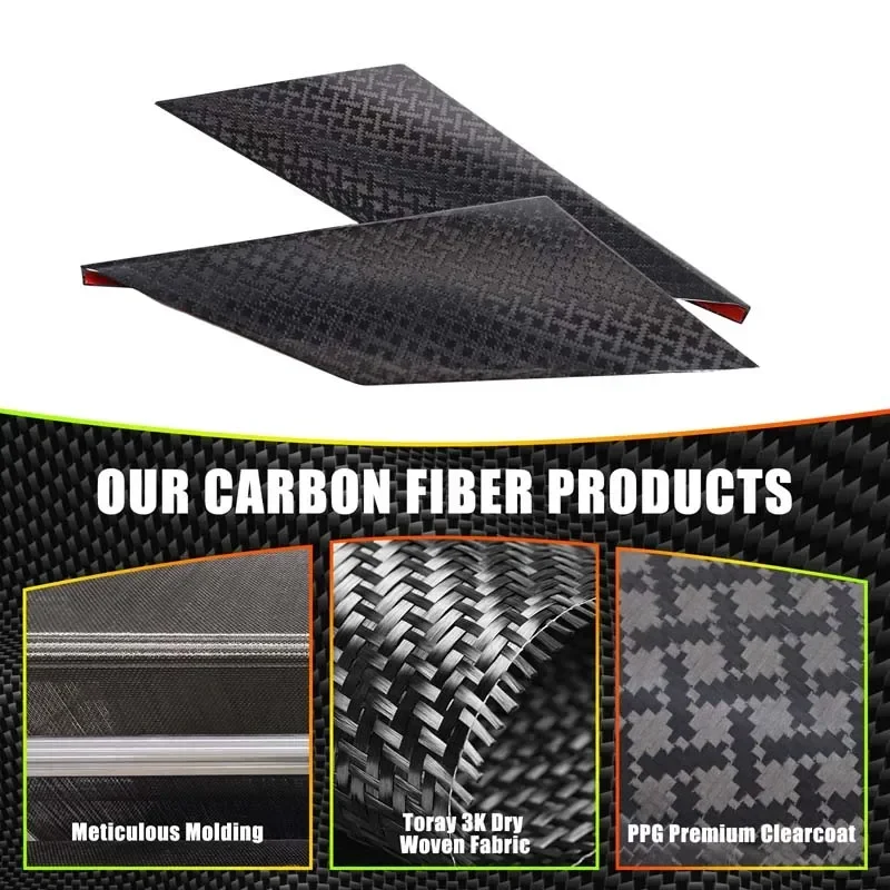

2Pcs For BMW 5 Series G60 2024+Real carbon fiber Car Center Console Both Side Water Cup Panel Trim Real Carbon Fiber Accessories