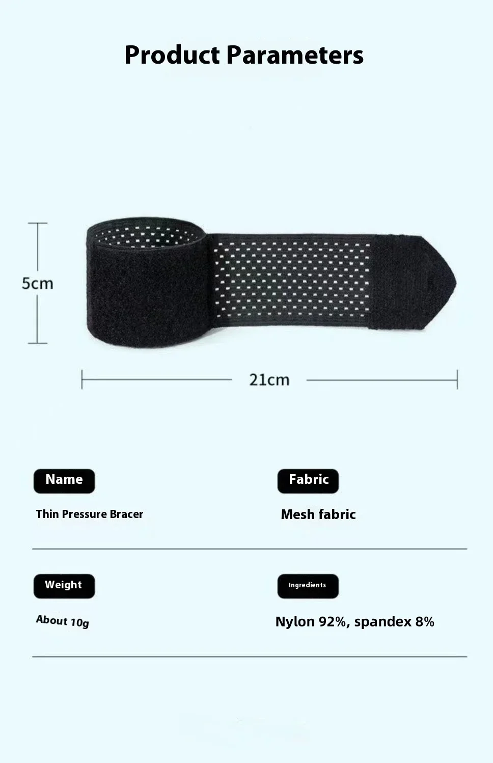 واقي معصم رياضي للسيدات مع غمد ملتوي لدعم كرة الريشة وكرة السلة واللياقة البدنية وضغط عالي المرونة