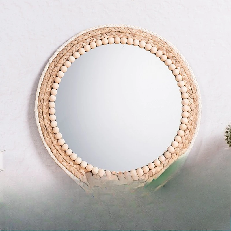 Makeup mirror creative art photography shooting decorative mirror B & B bar living room entrance wall hanging mirror