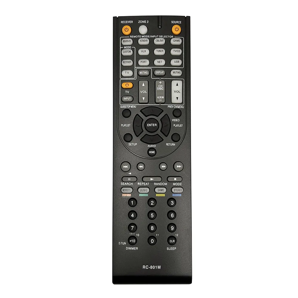 

New RC-801M For Onkyo AV Receiver Remote Control TX-NR616 TX-NR709 TX-SR509 HT-RC360 HT-S7400 HT-R690