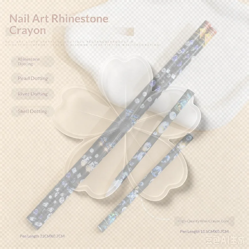 1 قطعة قلم تزيين الأظافر لوضع - مراجعة Nail Art Dotting Tool وسعره