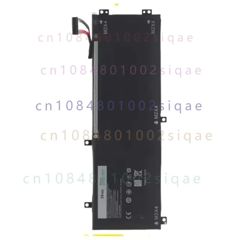 H5h20 for dell xps15 9560 9570 precision 5520 5530 5540 h5h20 laptop battery 4800mah
