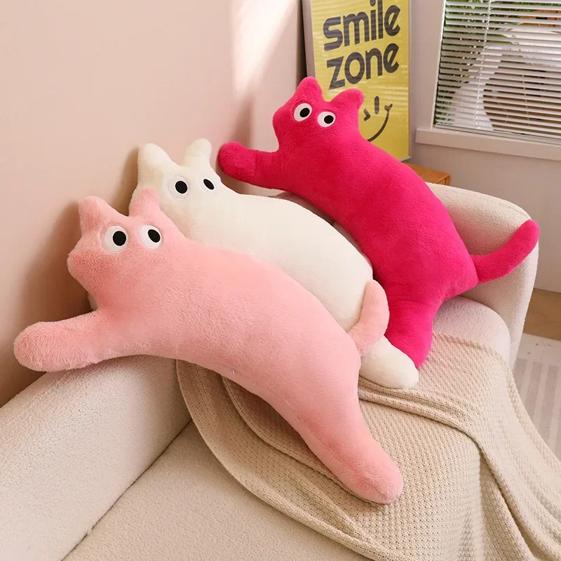 100cm Cute Soft Cat Pillow Plush Toys Stuffed Office Sleeping Cushion Christmas Birthday Gifts for Kids Girl