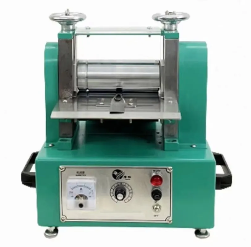 15CM exquisite tape leather stripe folding machine embossed strap shoelace leather belt shoulder strap bonding roller