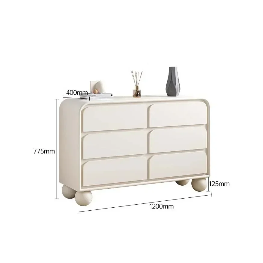 quality assurance Nordic Minimalist Living Room Wooden Furniture Modern Beautifully Designed 6 Drawers St