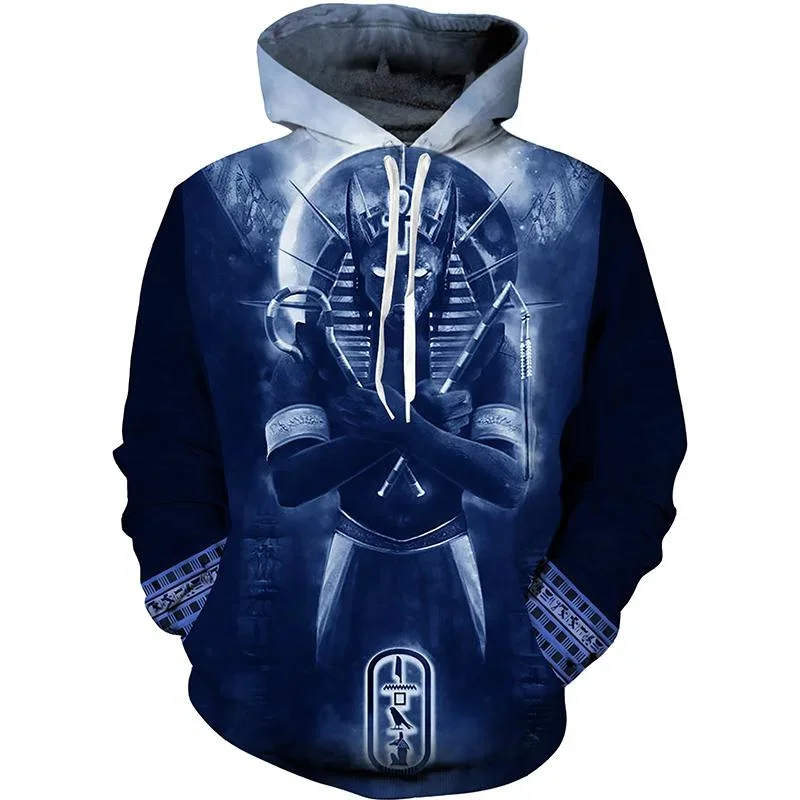 Ancient Egypt Eye of Horus Egyptian Symbol Hoodie Men 3D Printed Tops Clothing Unisex Sweatshirts Cool Designs Hoodies Pullovers