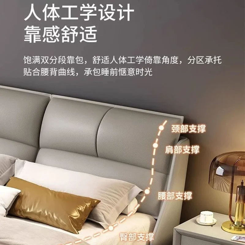 جلد إيطالي جديد خفيف فاخر وحديث وبسيط رئيسي #3