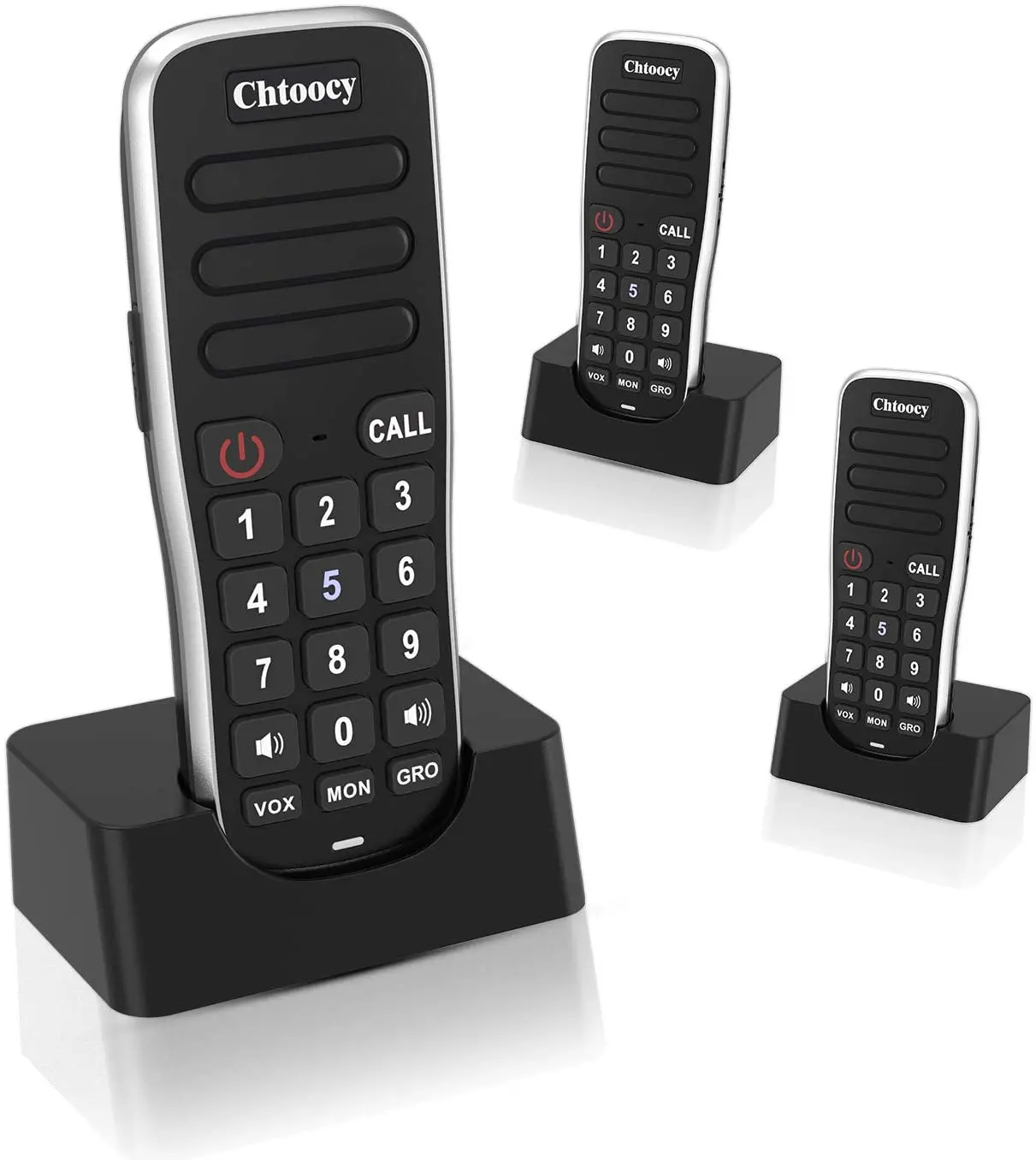 10 Channel Rechargeable Handheld Wireless Intercom Home Business Office Home Room to Room Communication System