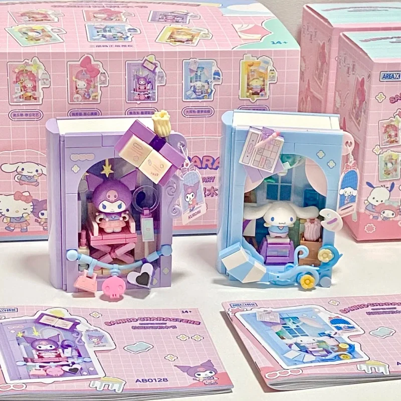 AREA-X Sanrio Blocks Set 6-Piece Gift