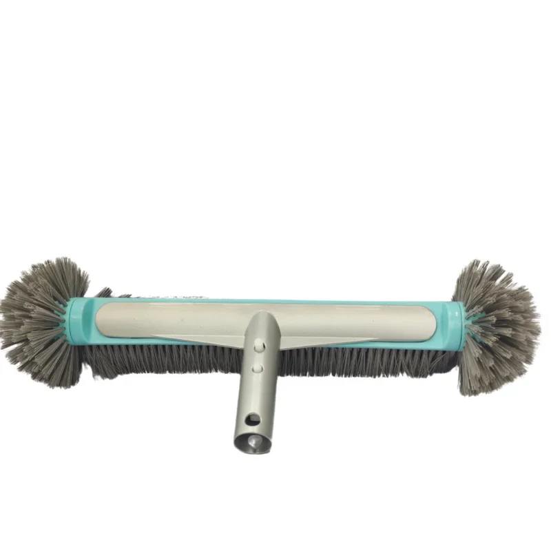 

Насадка щетки для бассейна с угловой щеткой для чистки, полусферическая щетина, простая в установке щетка для чистки плитки для бассейна