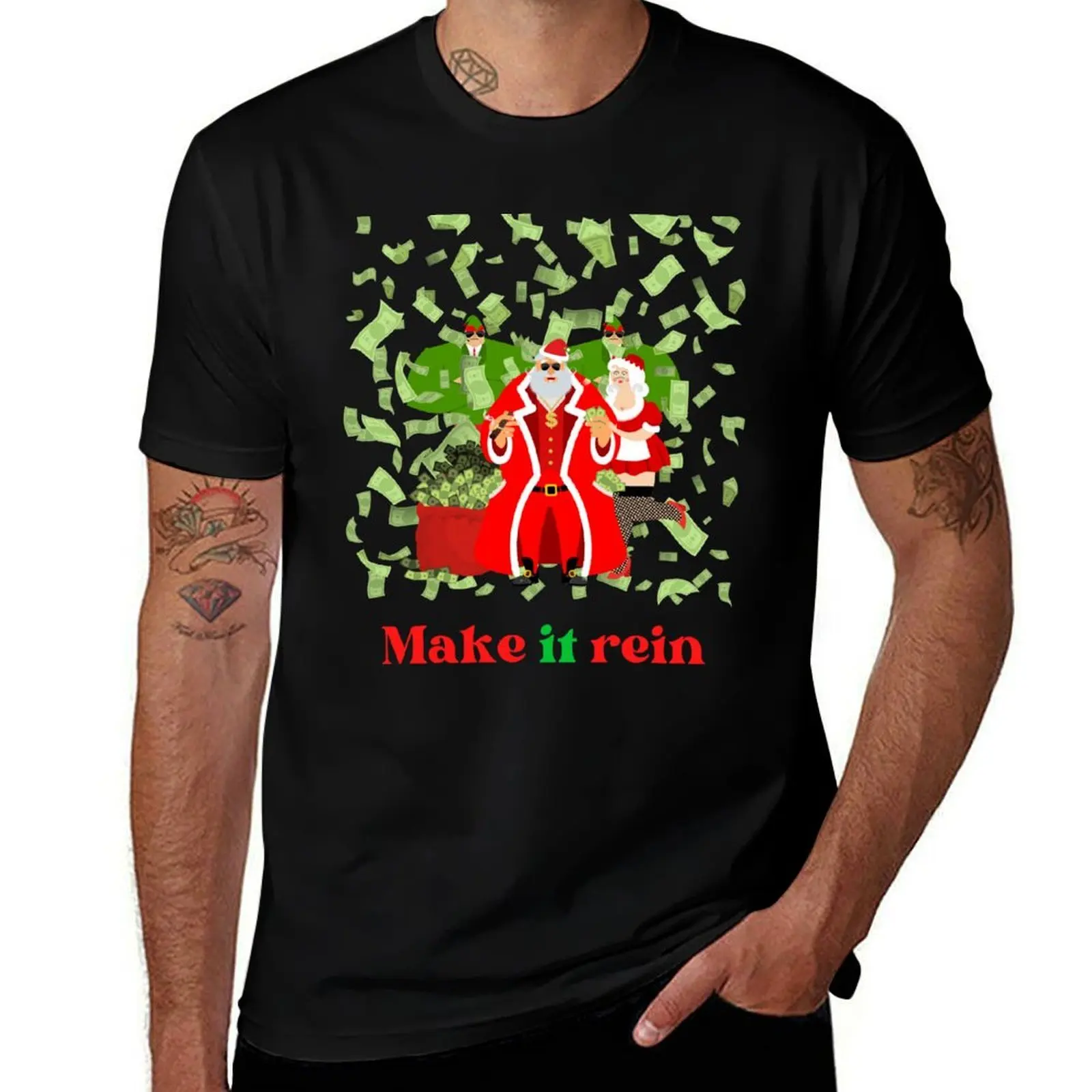 

Make it rein T-Shirt t shirts for man slim fit man t shirts cotton T-Shirt