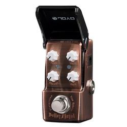 JOYO JF-321 BULLET METAL Distortion Guitar Pedal High Gain Distortion Effects Built-in Noise Gate Function for Metal Pedal Play